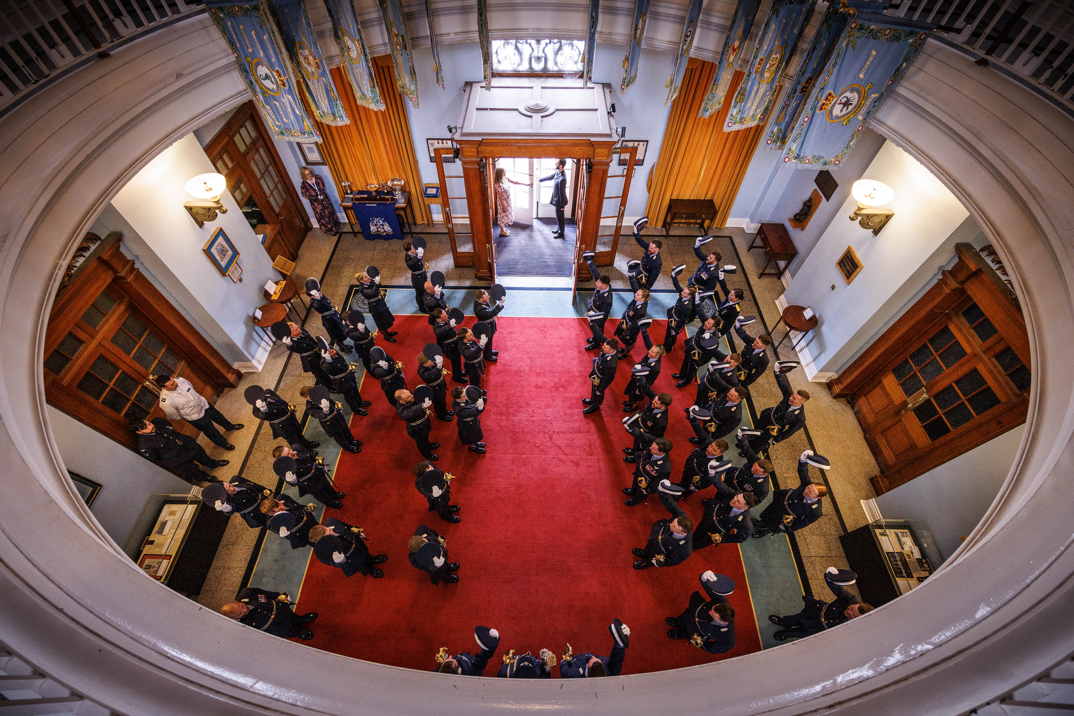 In the Rotunda