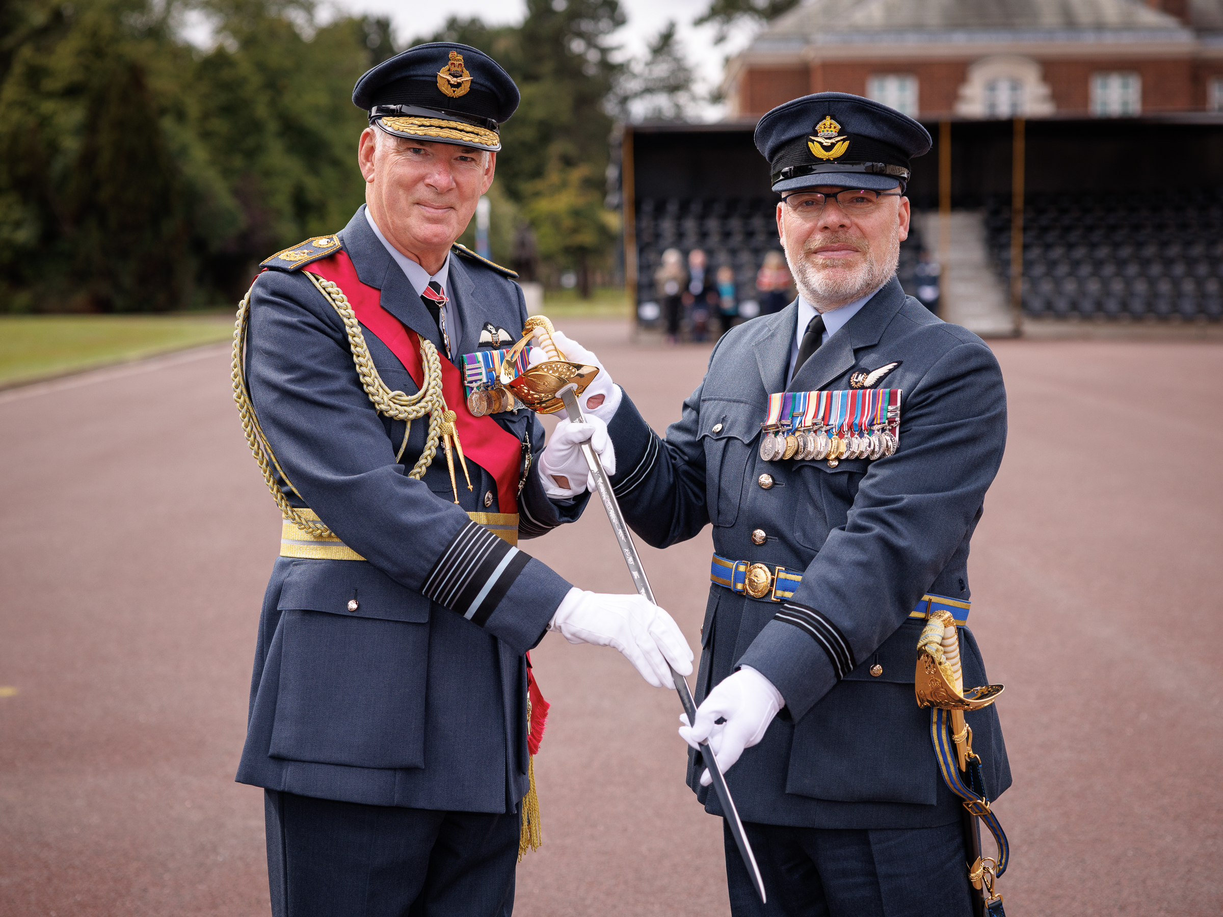 Presentation of the sword