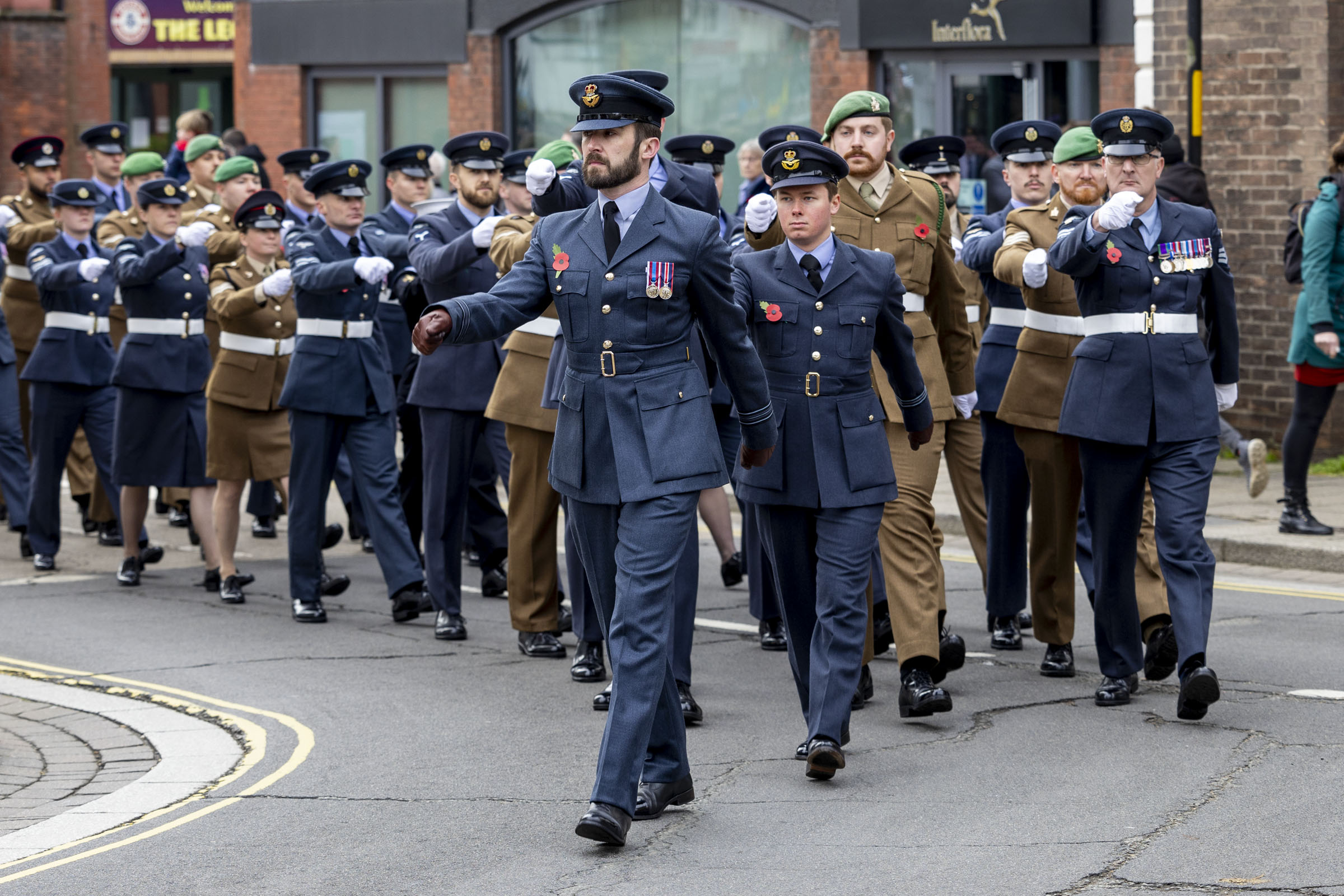March past