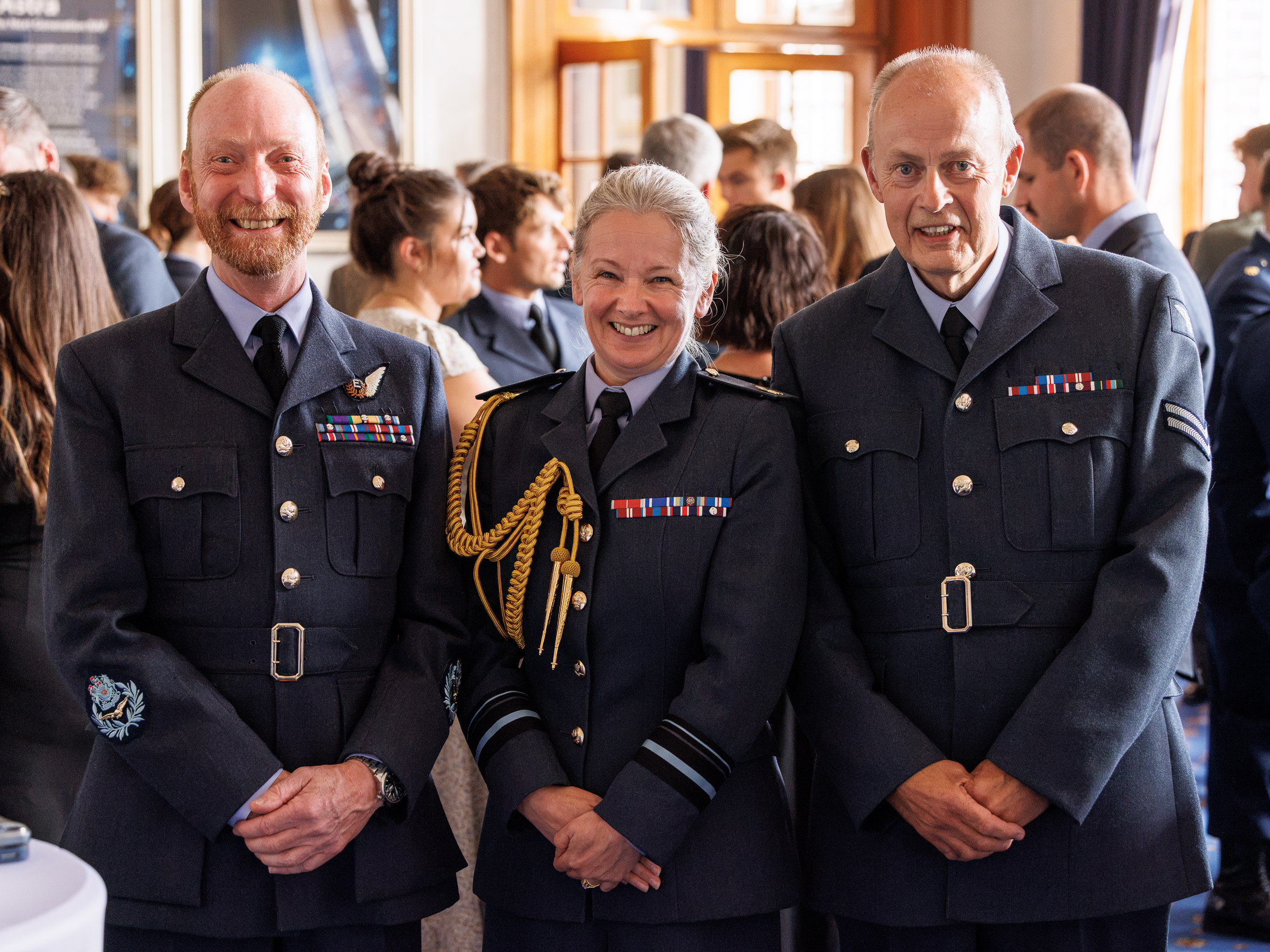 three of the award winners
