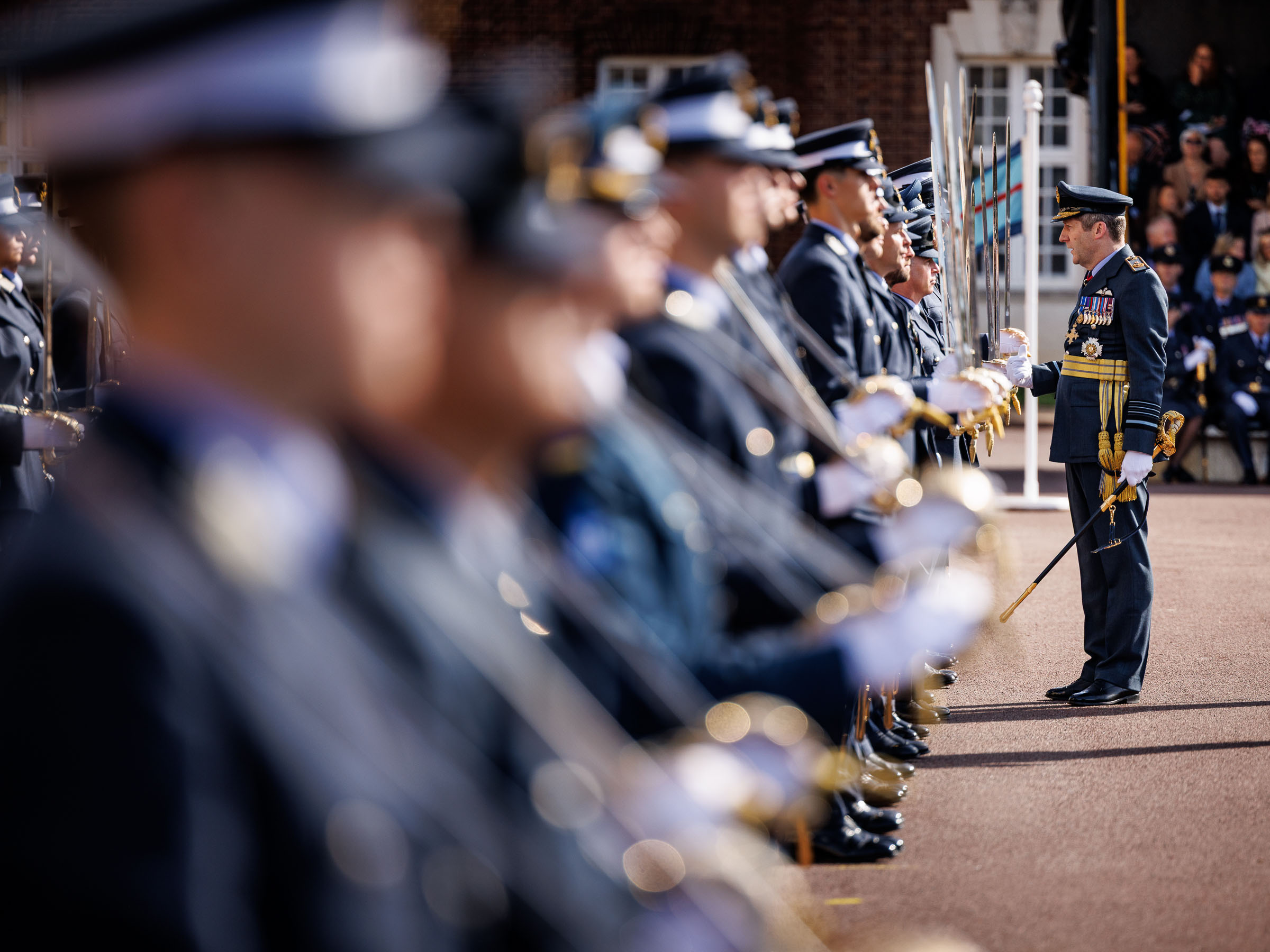 Inspecting the line