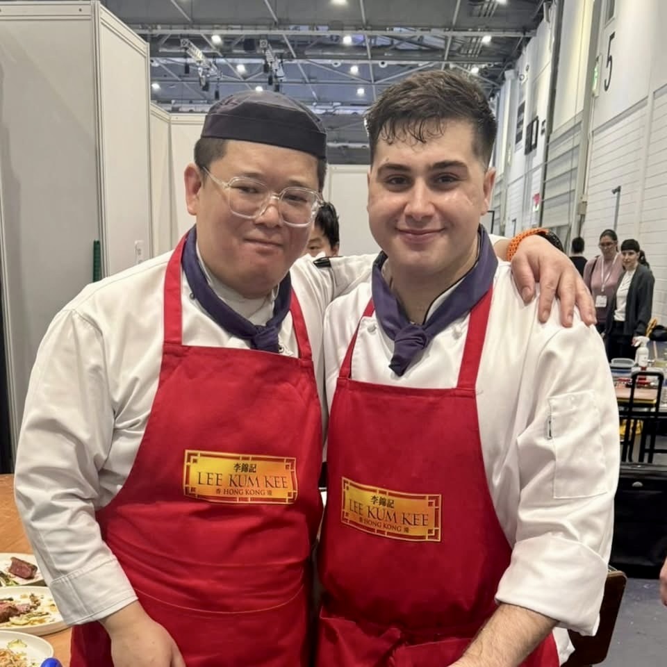 AS1 Peter and AS1 Antim celebrate their cooking success