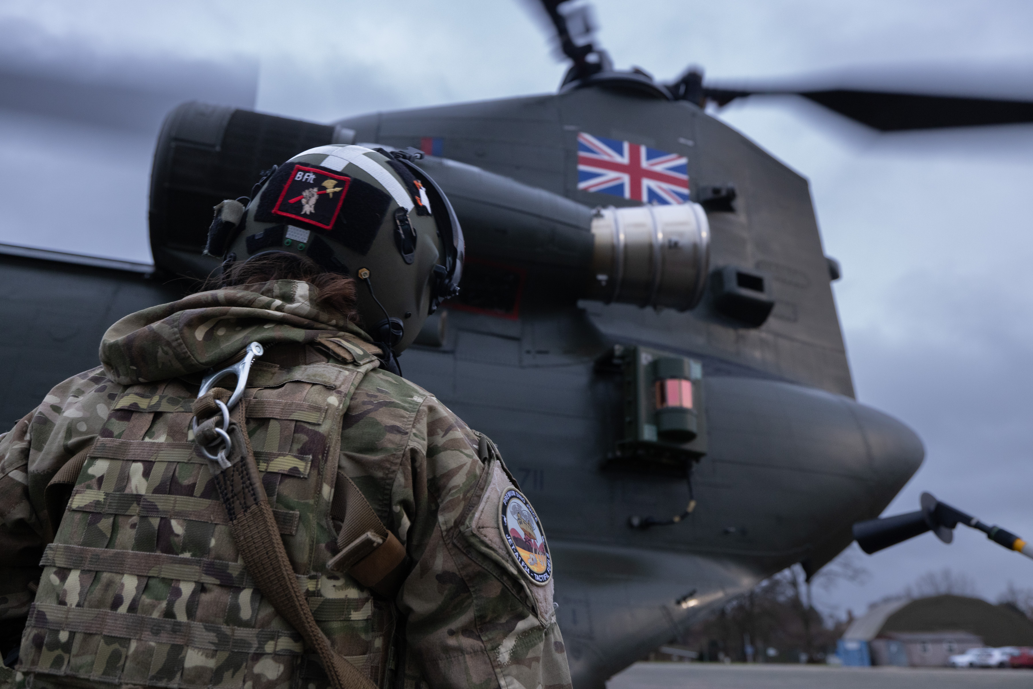 Chinook Crew From RAF Odiham Inspire School Students Royal Air Force Chinook Crew From RAF Odiham Inspire School Students Royal Air Force