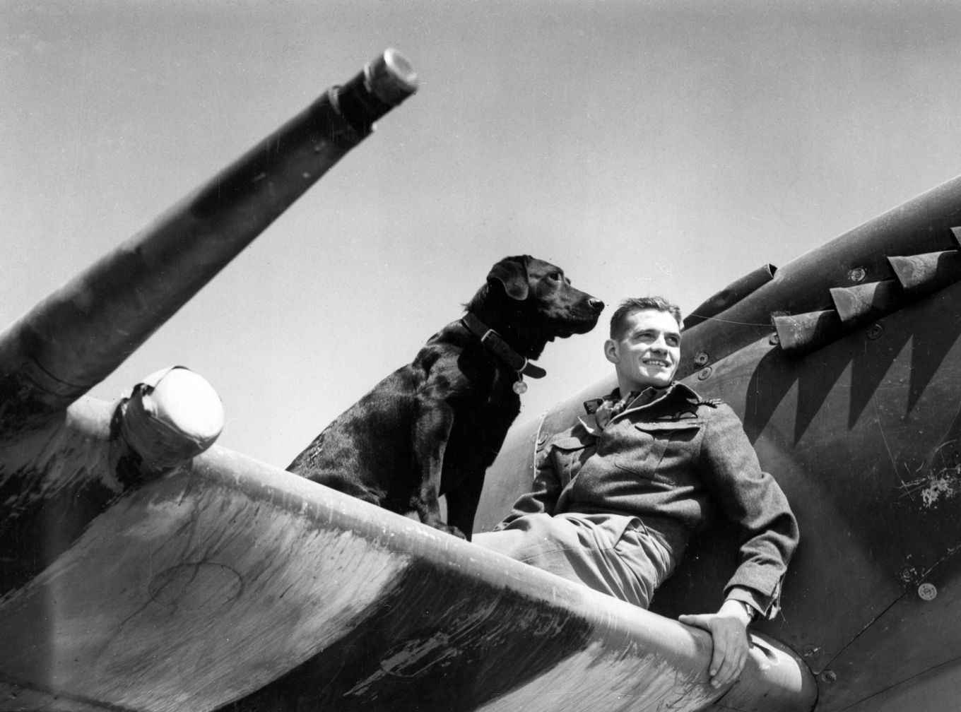 An image of Johnnie Johnson during WWII