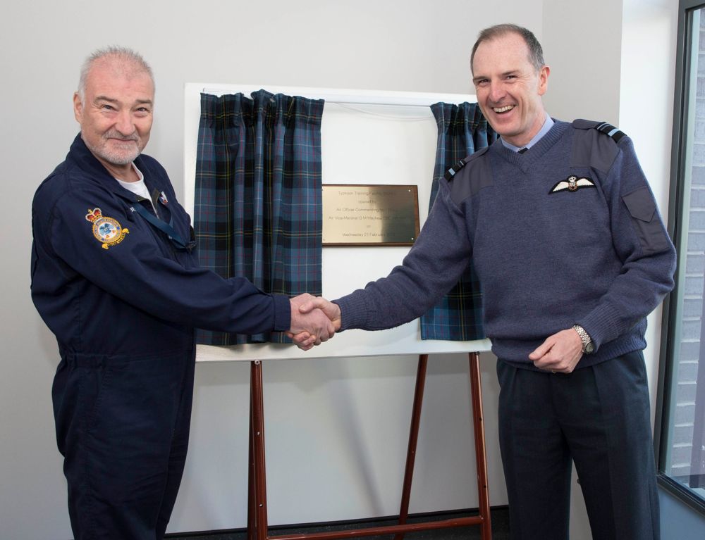 Typhoon training facility opening