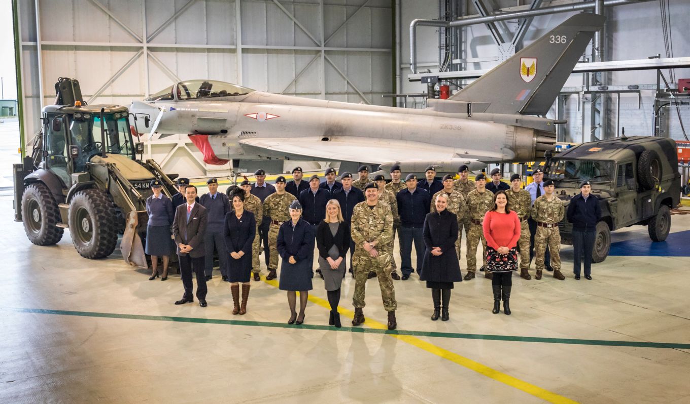 Moray Chamber of Commerce, RAF Lossiemouth, 39 Engineer Regiment personnel
