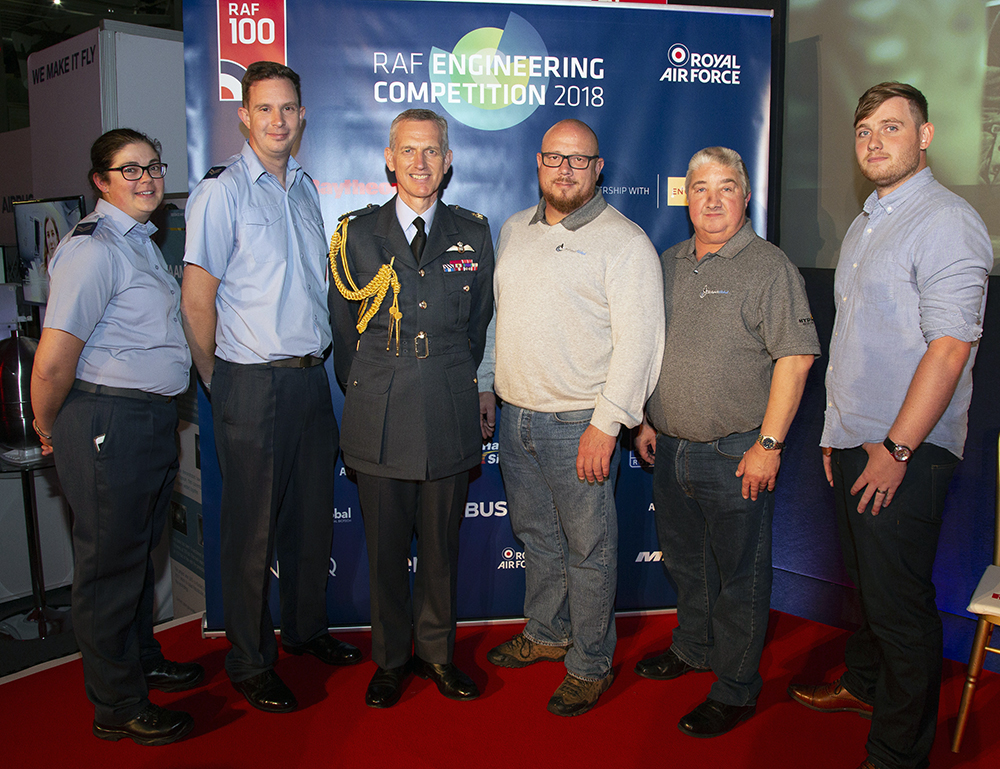 The RAF100 National Engineering Competition 2018 Winners - Bioremediation Project 