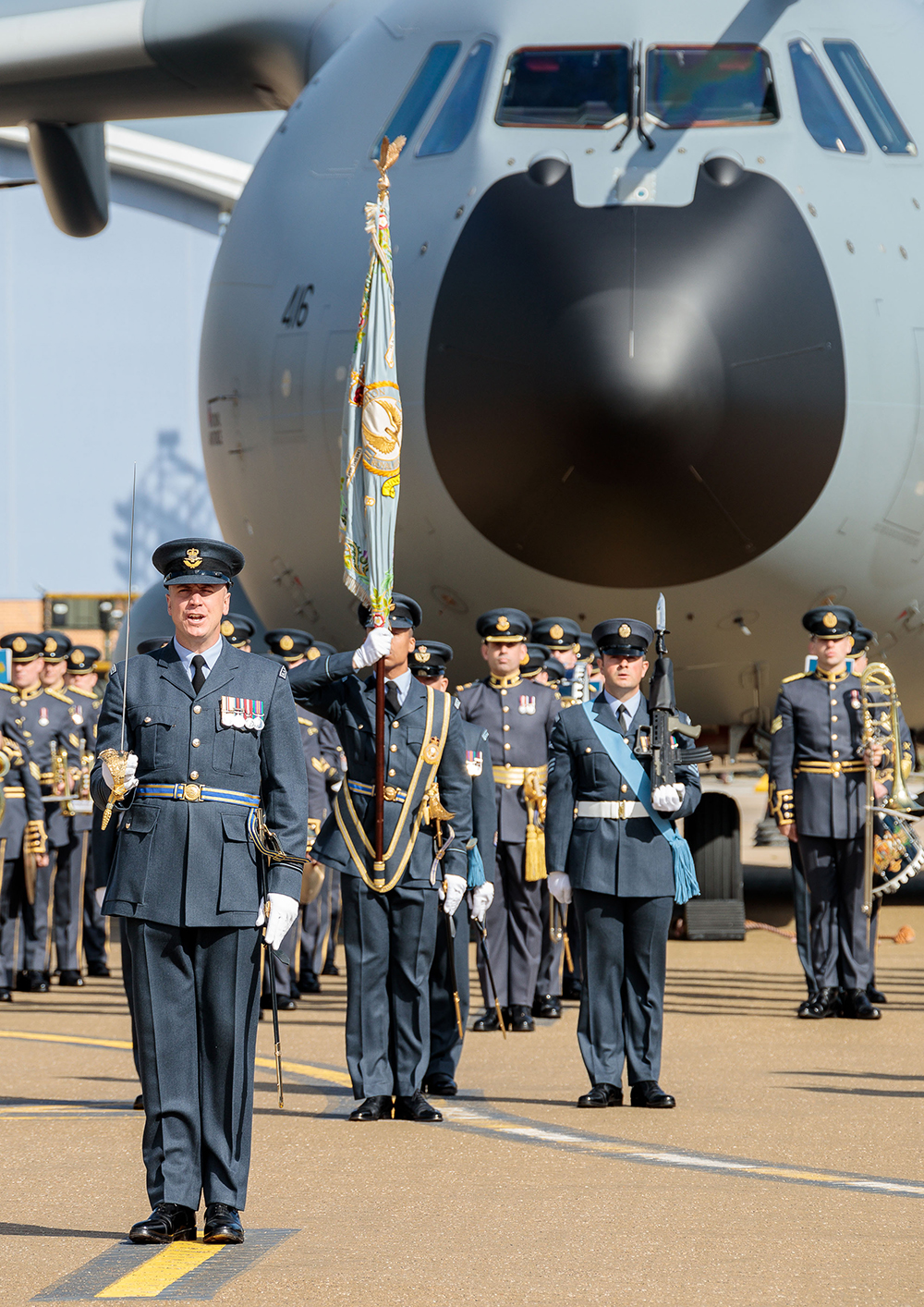 Number II Squadron, RAF Regiment, new Standard presentation and consecration parade