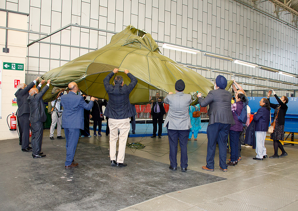 An enjoyable time had by all members of the group during their time at RAF Brize Norton