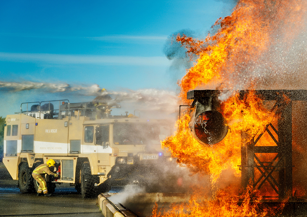 Tactical Fire Carry Out First Bespoke Training at RAF Brize Norton