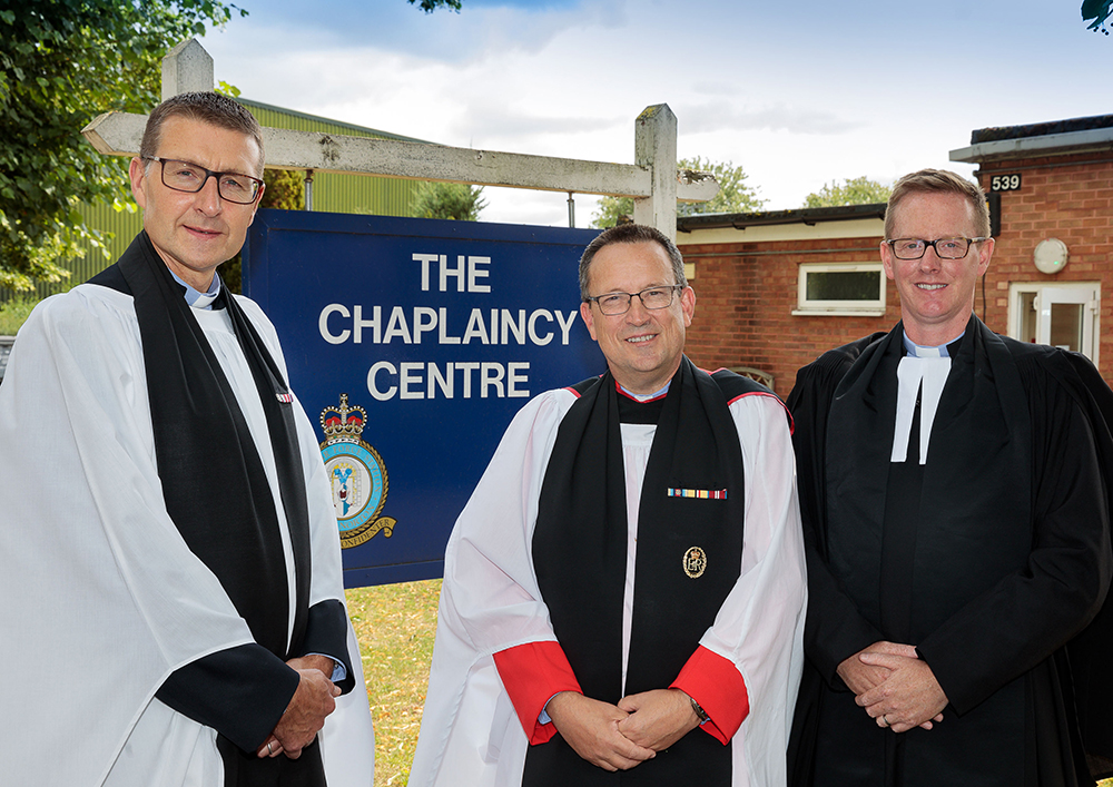 On Wednesday 31st July, Chaplain in Chief, The Venerable John Ellis QHC joined personnel from across RAF Brize Norton to formally welcome a New Entrant Chaplain for the RAF.