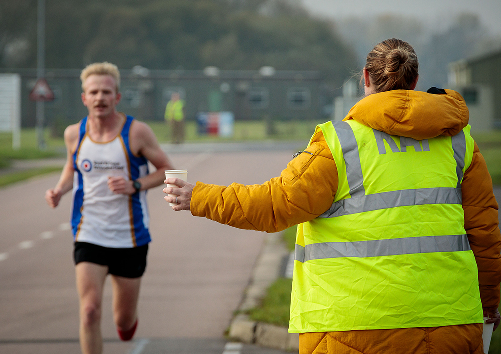 On the 31st October, many people across Station braved the cold to take part in a 10k Airfield Run in aid of the RAF Benevolent Fund