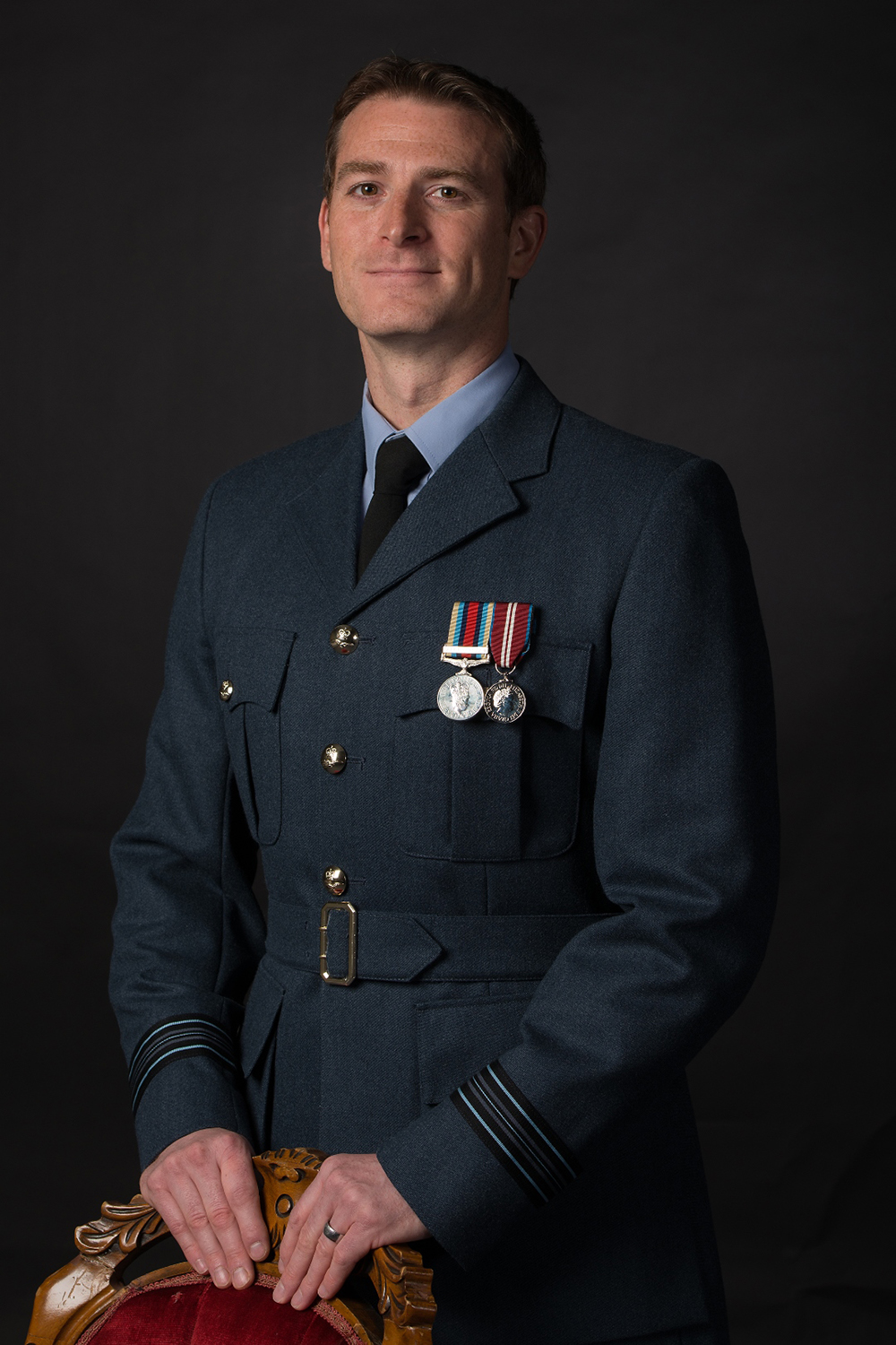Pictured, Squadron Leader Gaz Stevens Credit – MOD Crown Copyright