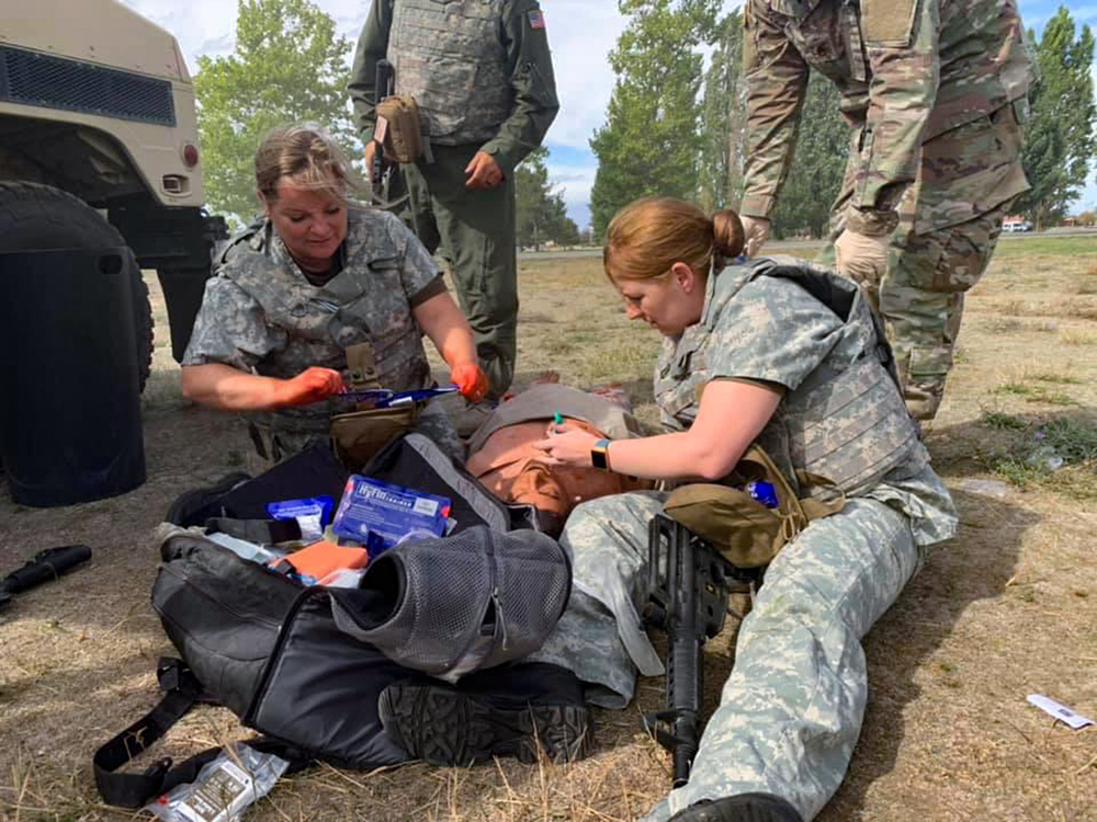 During the exercise, Tactical Medical Wing personnel were tested in a variety of scenarios including austere conditions