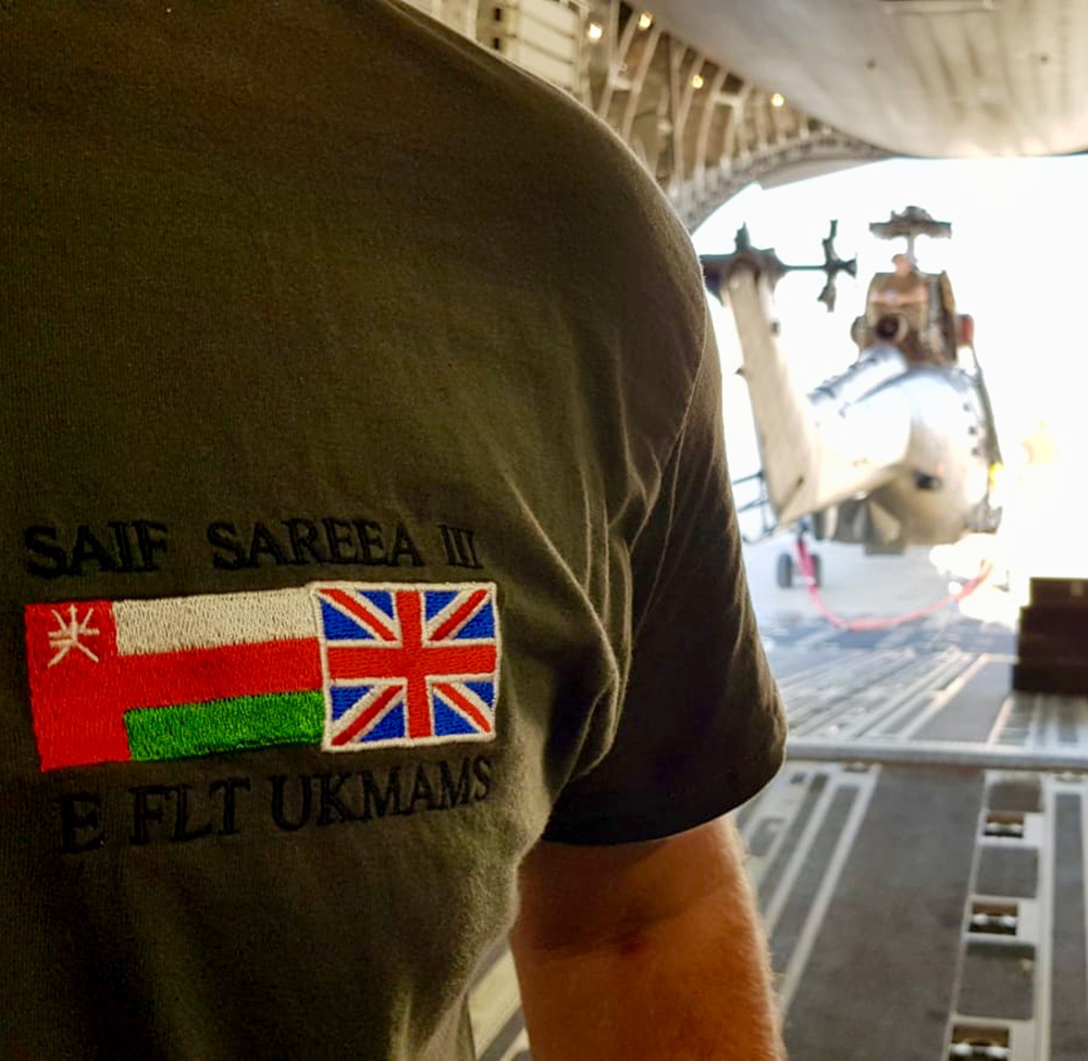 How does 1AMW recover the largest exercise the British Military have been part of for over 15 years? 