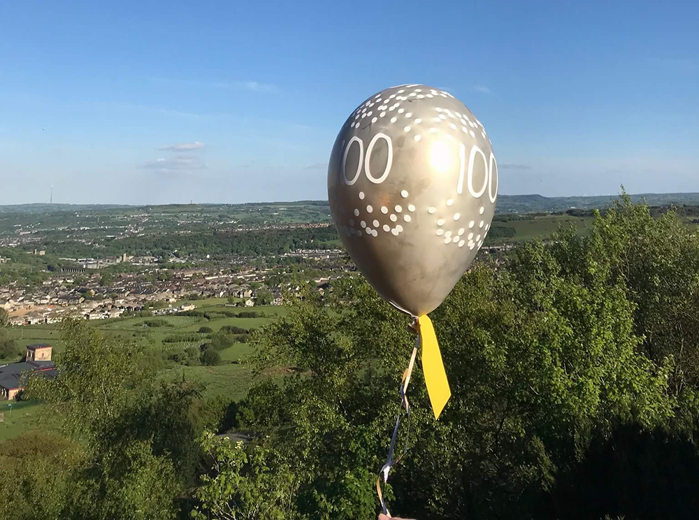 A celebratory balloon!