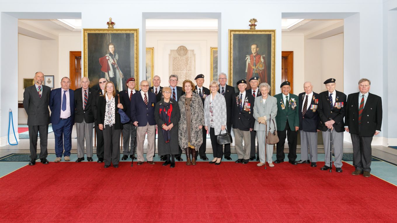Visit by the Sheffield Branch of the Normandy Veterans – 17 Oct 18
