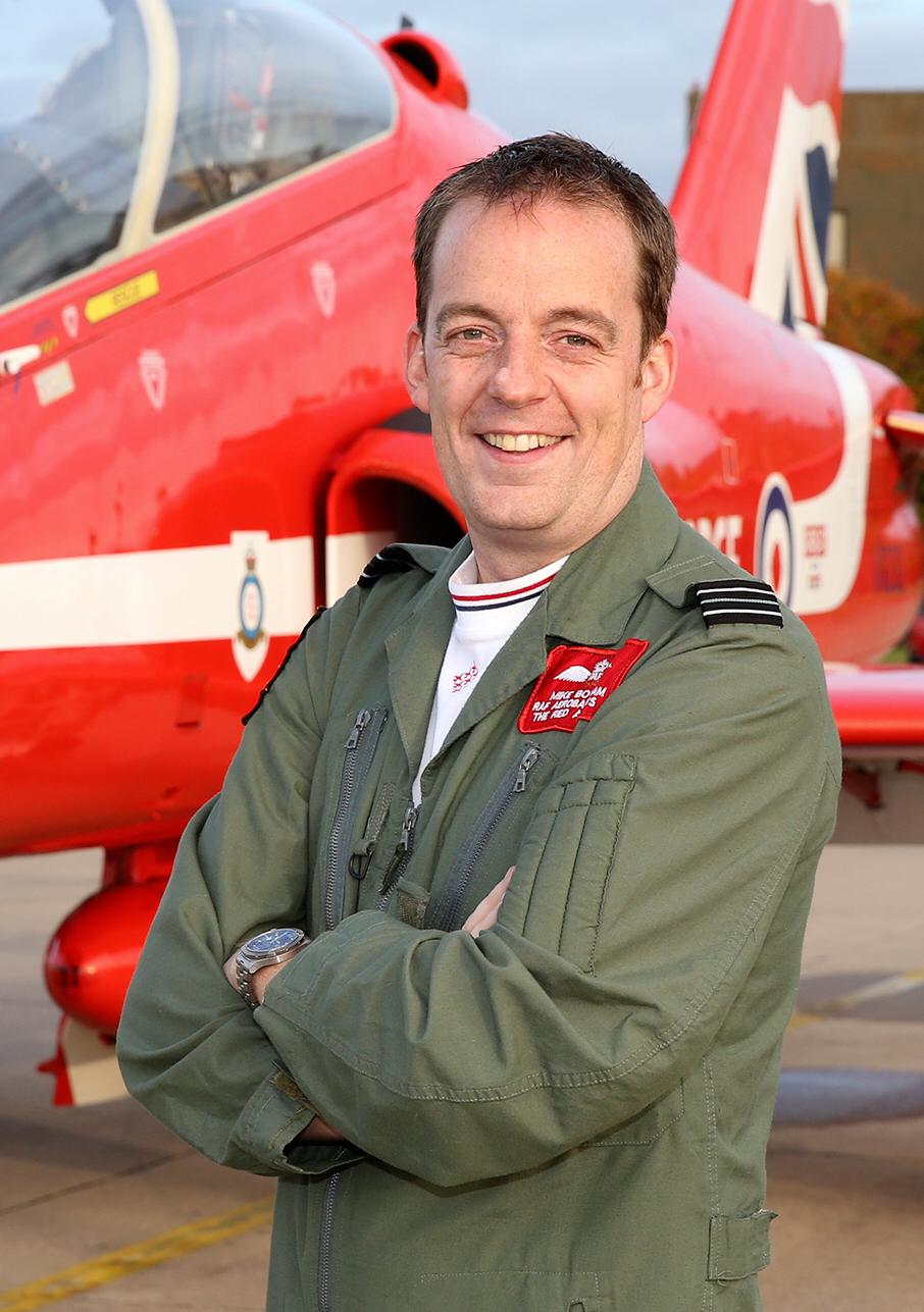 Flight Lieutenant Mike Bowden