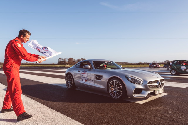Red 10 signals the start of the 2018 Beaujolais Run. 