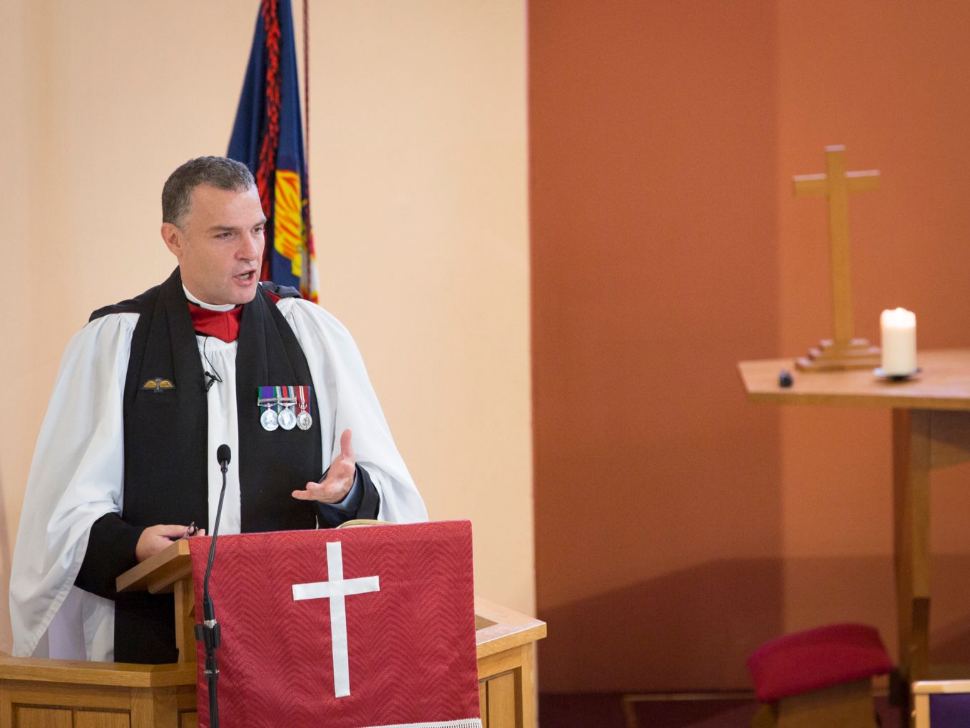 Reverend Squadron Leader Stew Shaw