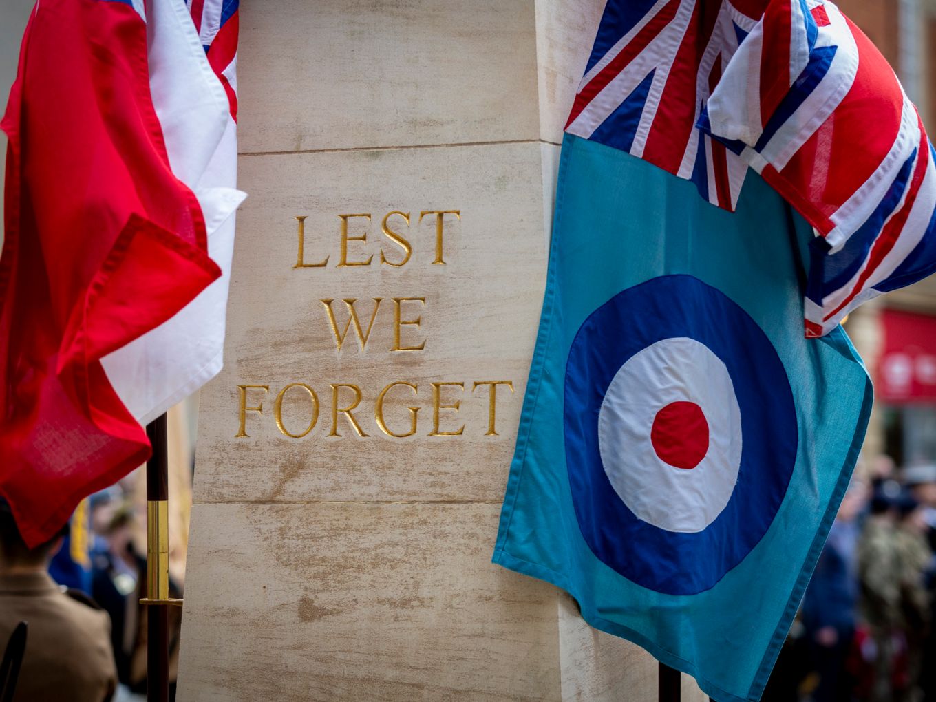 The cenotaph in Peterborough