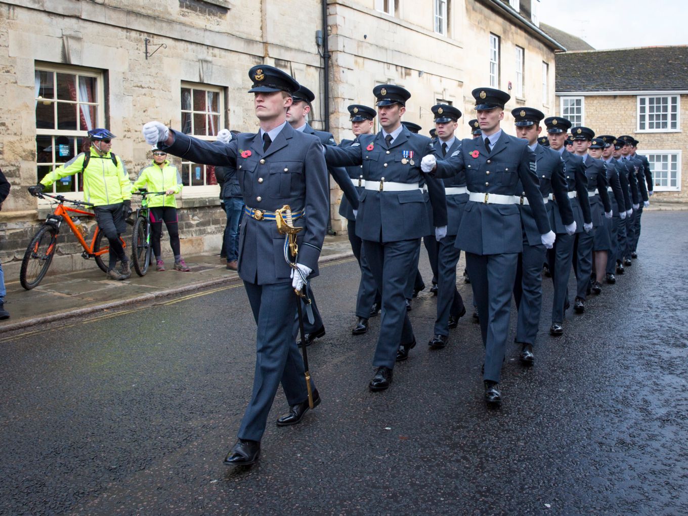 Wittering’s parade in Stamford