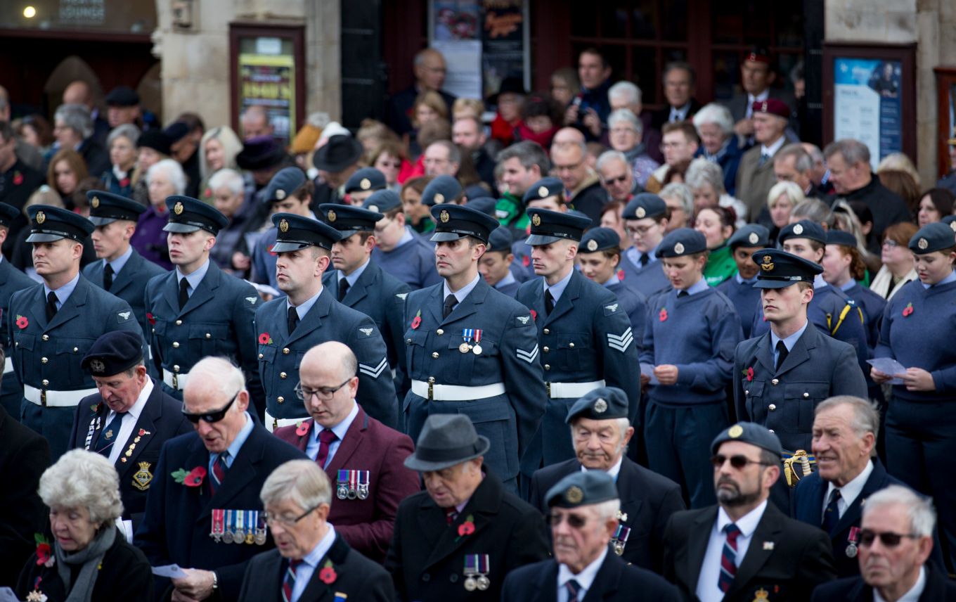 Record numbers marked the commemoration