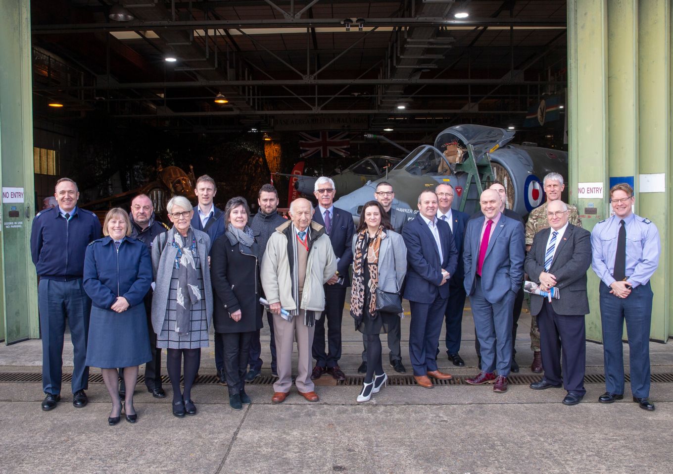 The visitors from the East Midlands Regional Employer Engagement Board