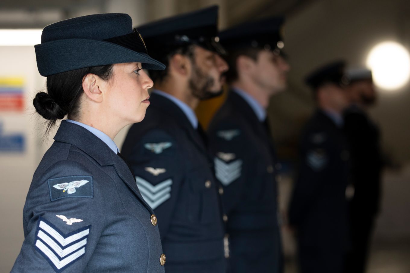 Image shows RAF personnel.