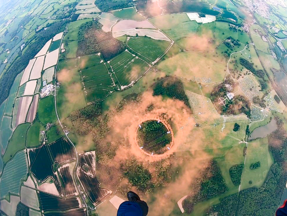 RAF Falcons first 60th Anniversary display