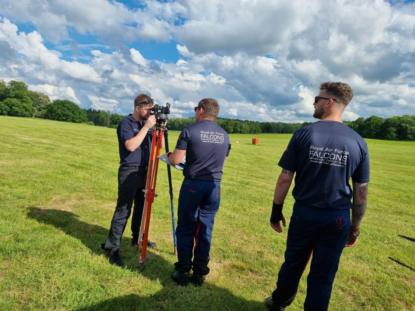 RAF Falcons first 60th Anniversary display