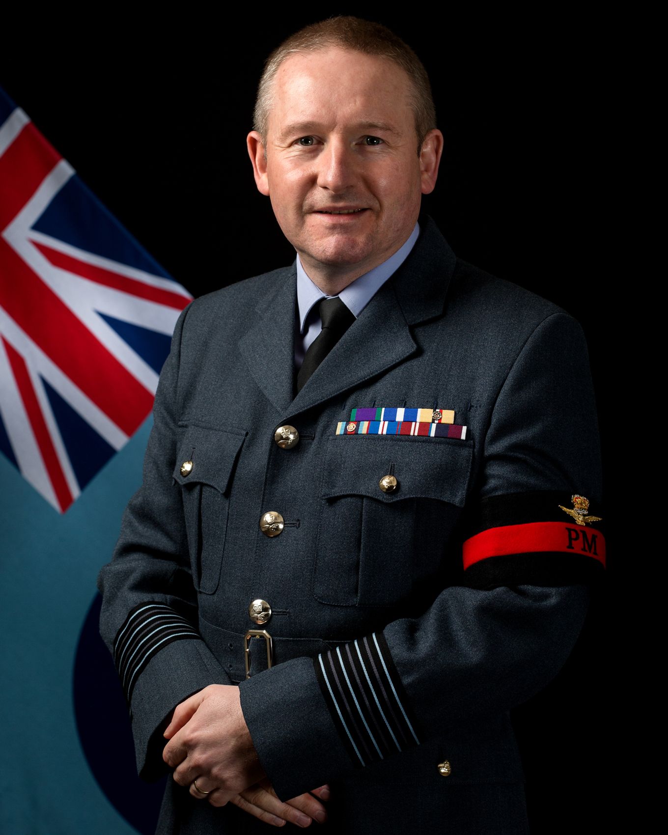 Group Captain Wilkinson in service dress