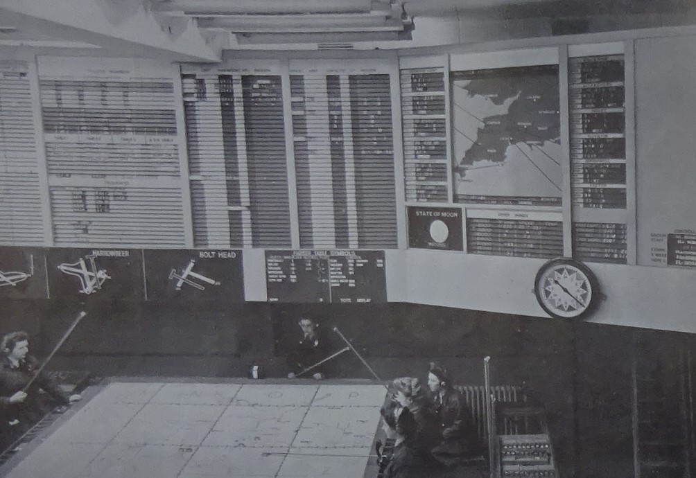 Exeter Sector Ops Room-1945-Traditional Plotting Table