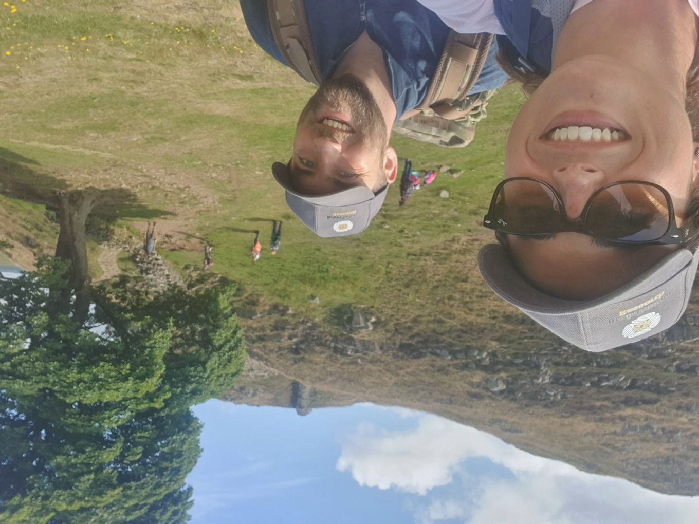 Obligatory selfie at Sycamore Gap