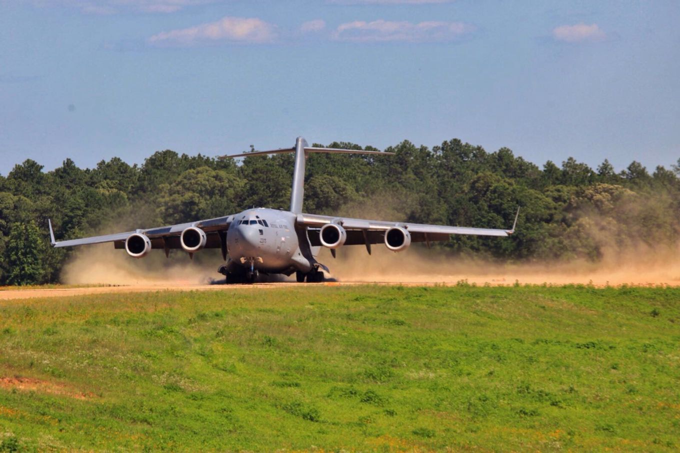 99 Squadron took the next step in developing the aircraft’s Semi Prepared Runway Operations (SPRO) capability during training based in Louisiana, USA. 