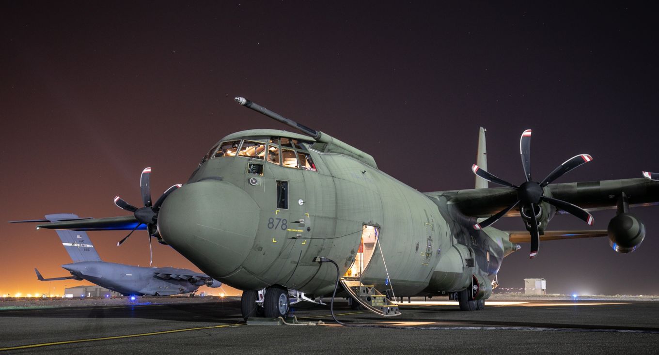 RAF C-130J Hercules Detachment Conducts Vital Supply Runs Across the Middle East