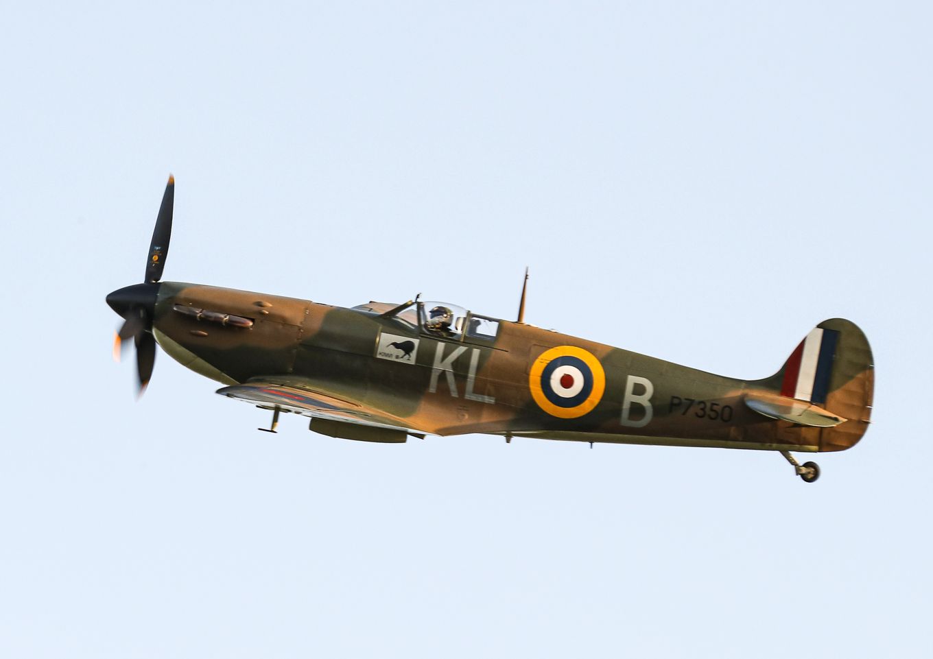 Battle of Britain 80th Sunset Parade Spitfire Flypast