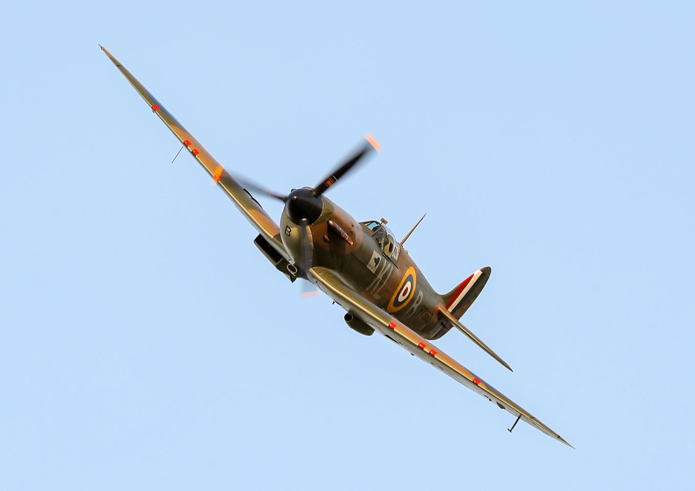 Battle of Britain 80th Sunset Parade Spitfire Flypast