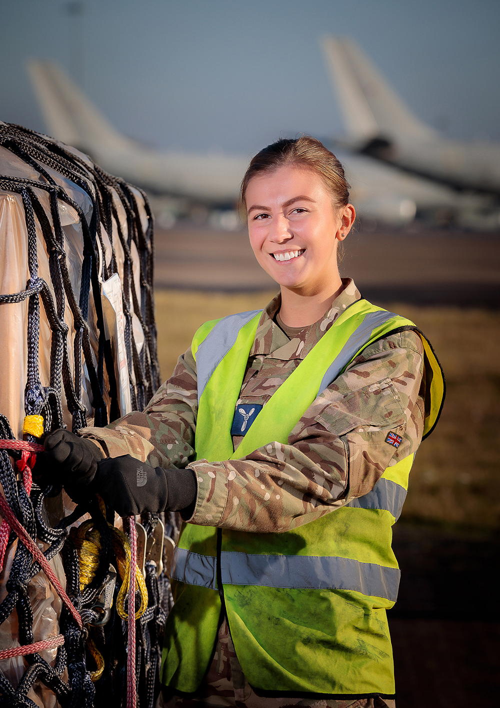 Senior Aircraftwoman Sarah Harris - Royal Air Force Air Movements Apprentice