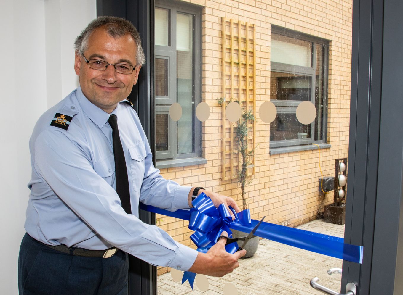 A ribbon cutting ceremony lead by Air Officer Medical and Head of the RAF Medical Service, Air Commodore Dave McLoughlin marked the official opening of the garden