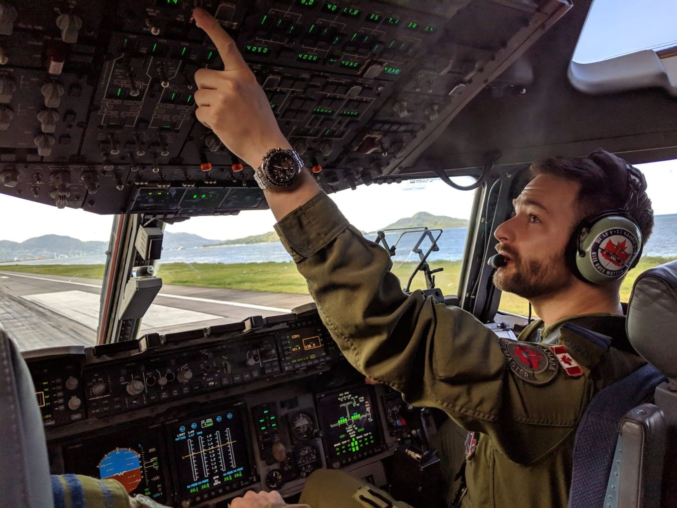 Captain Craig Hughes, Operating a C-17 with RCAF in the Seychelles