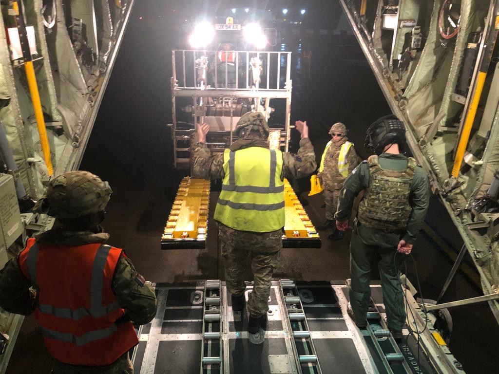 Ground training serials were also conducted with a range of personnel throughout each stage of the exercise