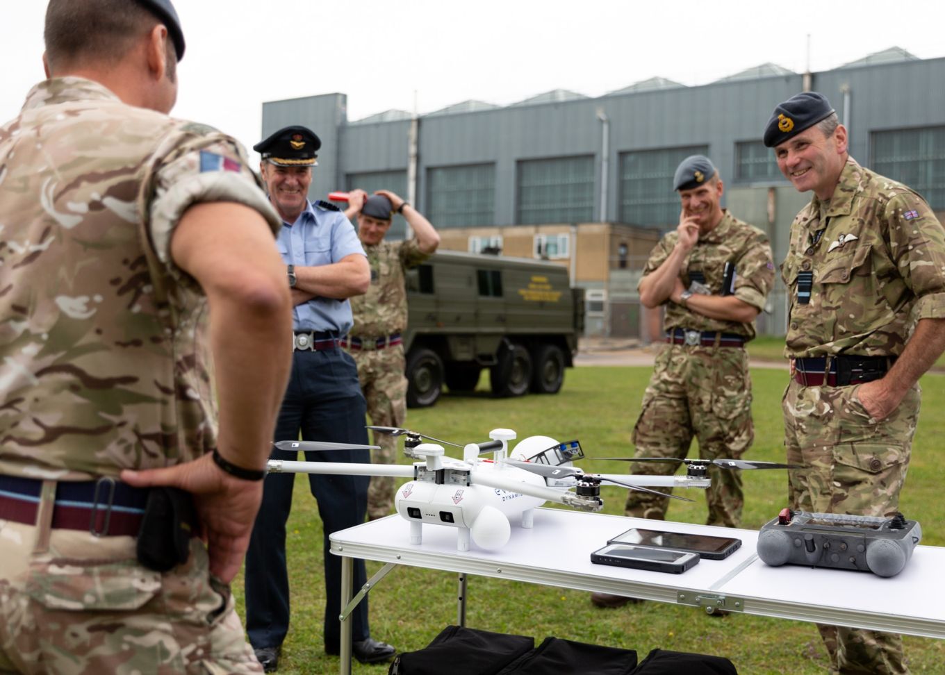 Force Protection Centre SME’s highlight the use of the Remote Piloted Air Systems (RPAS) 