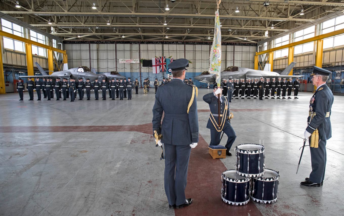 Squadron on Parade