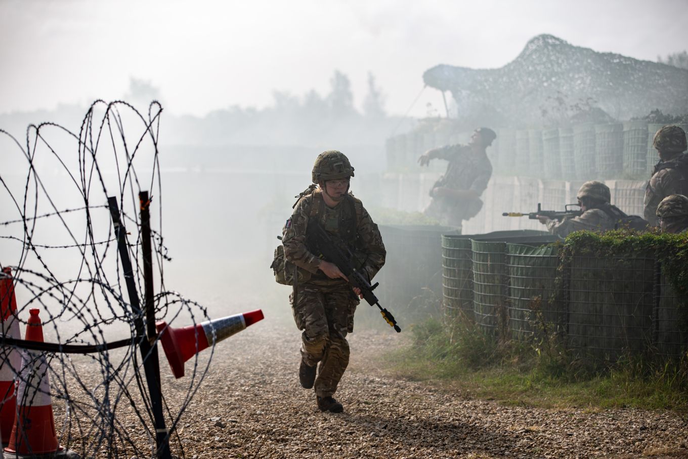 Force Protection Training Flight were actively involved in Exercise Resolute Convoy last year, keeping the core military skills of RAF Wittering personnel at readiness