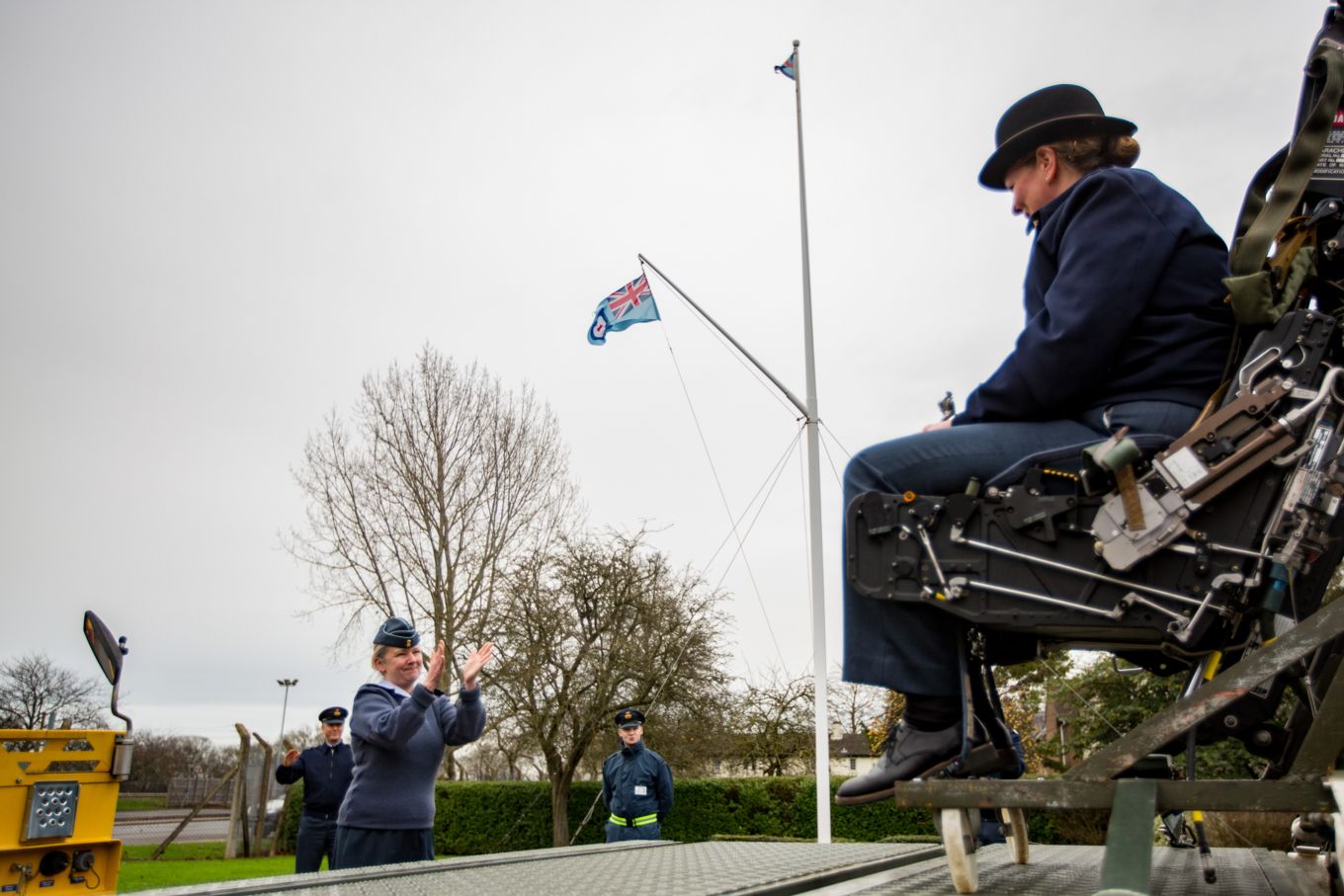 Warrant Officer Emma Hanson retires from regular service