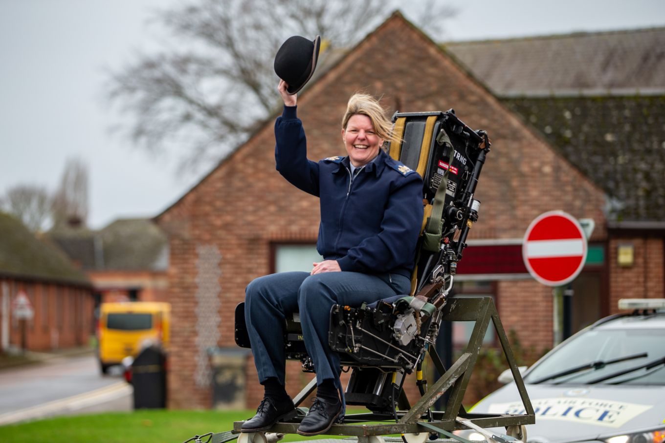 Warrant Officer Emma Hanson retires from regular service.