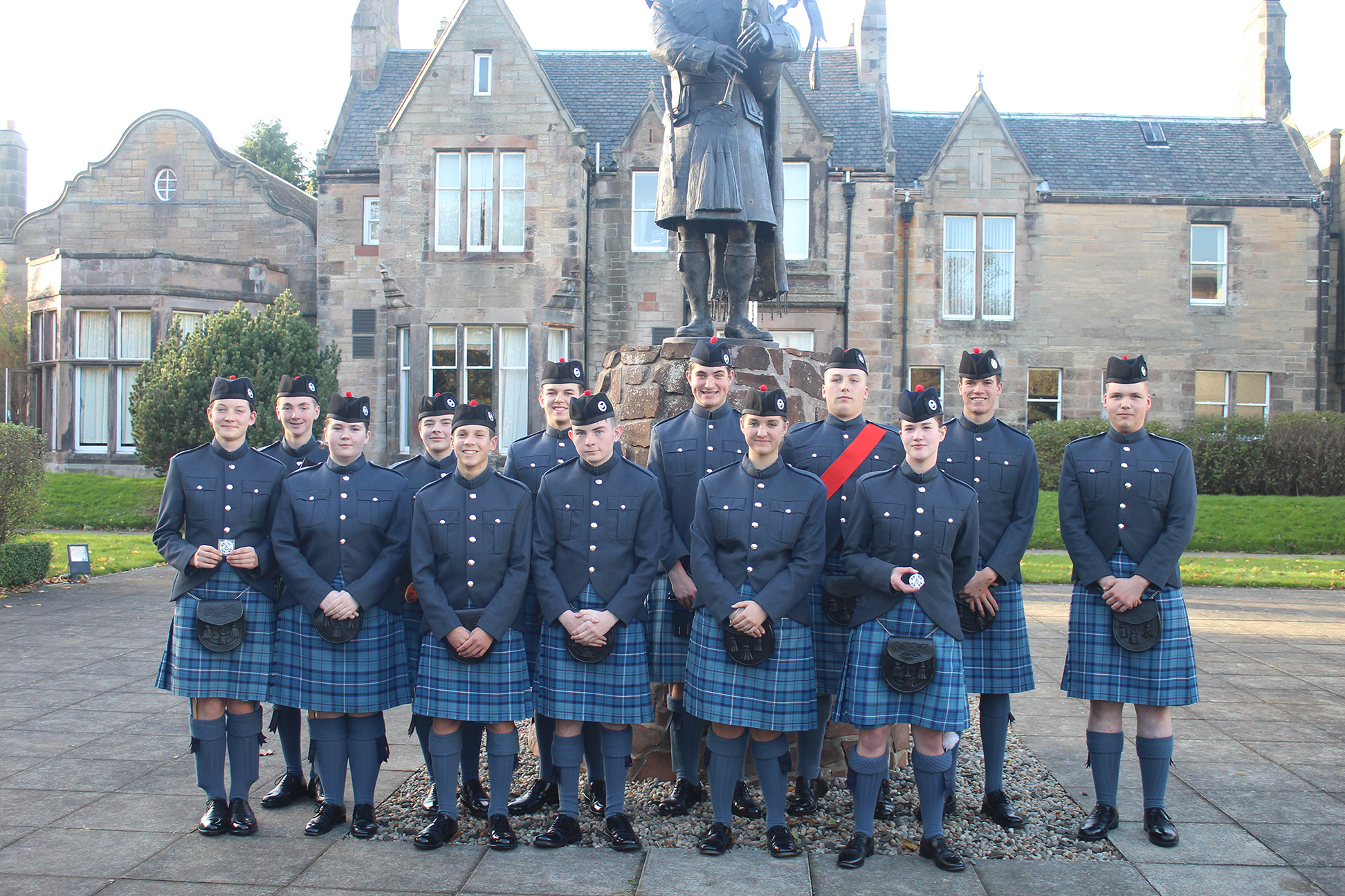Pipes and Drums group