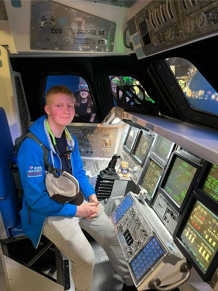 Atlantis Space Shuttle cockpit