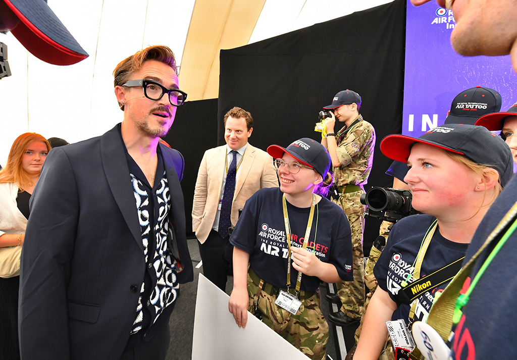 Cadet meet Tom Fletcher